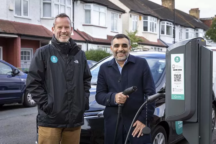 Liberty Charge CEO unveils new chargepoints in Croydon