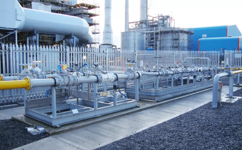 gas pipes