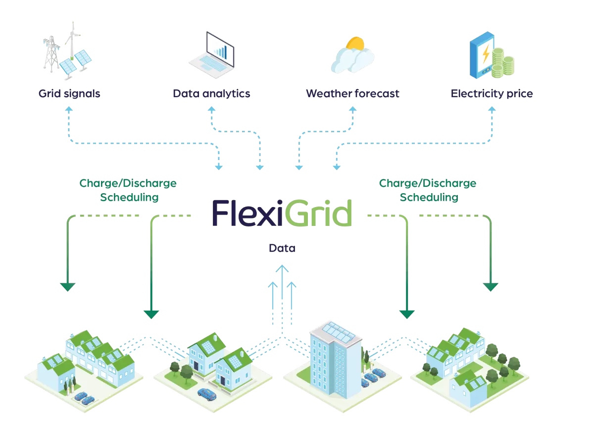 Diagram of how flexigrid works
