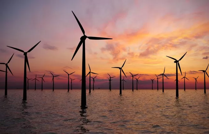 offshore wind turbines